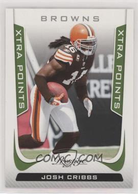 2011 Panini Prestige - [Base] - Xtra Points Green #48 - Josh Cribbs /25