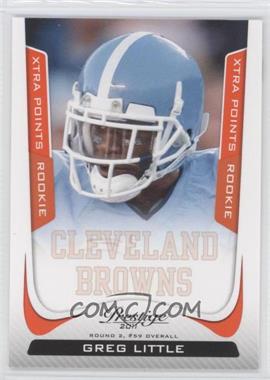 2011 Panini Prestige - [Base] - Xtra Points Orange #242 - Greg Little