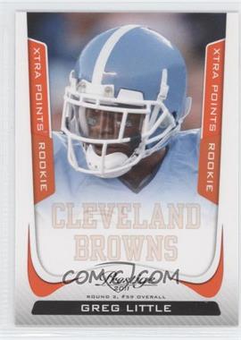 2011 Panini Prestige - [Base] - Xtra Points Orange #242 - Greg Little