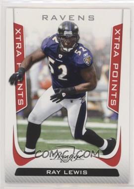 2011 Panini Prestige - [Base] - Xtra Points Red #16 - Ray Lewis /100