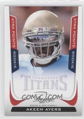 2011 Panini Prestige - [Base] - Xtra Points Red #205 - Akeem Ayers /100