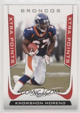 2011 Panini Prestige - [Base] - Xtra Points Red #61 - Knowshon Moreno /100