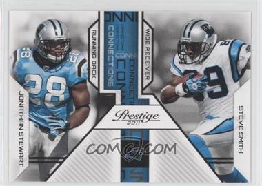 2011 Panini Prestige - Connections #17 - Jonathan Stewart, Steve Smith