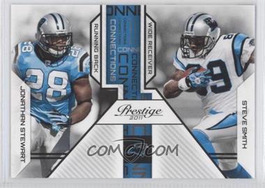 2011 Panini Prestige - Connections #17 - Jonathan Stewart, Steve Smith