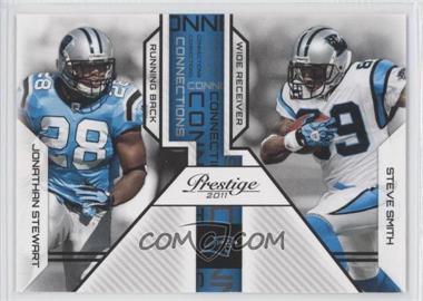 2011 Panini Prestige - Connections #17 - Jonathan Stewart, Steve Smith