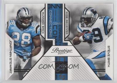 2011 Panini Prestige - Connections #17 - Jonathan Stewart, Steve Smith