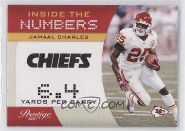 2011 Panini Prestige - Inside the Numbers #6 - Jamaal Charles