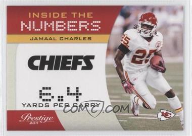 2011 Panini Prestige - Inside the Numbers #6 - Jamaal Charles