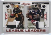 Rashard Mendenhall, Steven Jackson #/50