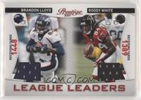 Brandon Lloyd, Roddy White [Good to VG‑EX] #/200