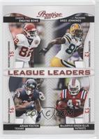 Arian Foster, Dwayne Bowe, BenJarvus Green-Ellis, Greg Jennings