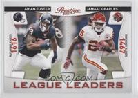 Arian Foster, Jamaal Charles