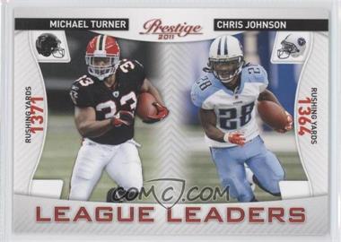 2011 Panini Prestige - League Leaders #6 - Chris Johnson, Michael Turner