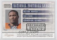 Martez Wilson #/100