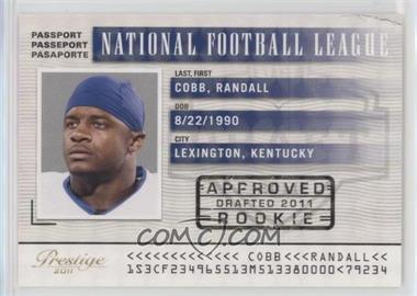 2011 Panini Prestige - NFL Passport - Holokote #33 - Randall Cobb /100