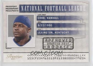 2011 Panini Prestige - NFL Passport - Holokote #33 - Randall Cobb /100