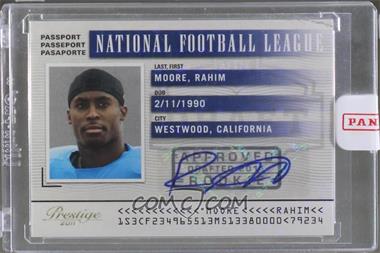 2011 Panini Prestige - NFL Passport - Signatures #32 - Rahim Moore /25 [Uncirculated]