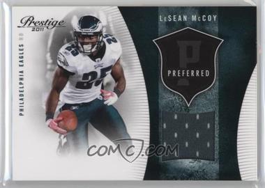 2011 Panini Prestige - Preferred - Materials #3 - LeSean McCoy /250