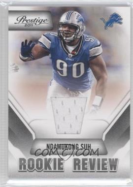 2011 Panini Prestige - Rookie Review - Materials #31 - Ndamukong Suh