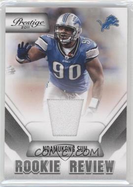 2011 Panini Prestige - Rookie Review - Materials #31 - Ndamukong Suh