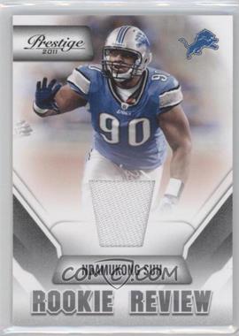 2011 Panini Prestige - Rookie Review - Materials #31 - Ndamukong Suh