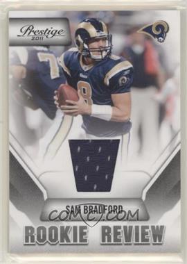 2011 Panini Prestige - Rookie Review - Materials #36 - Sam Bradford