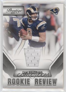 2011 Panini Prestige - Rookie Review - Materials #36 - Sam Bradford