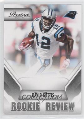 2011 Panini Prestige - Rookie Review #10 - David Gettis