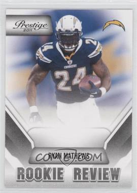 2011 Panini Prestige - Rookie Review #35 - Ryan Mathews