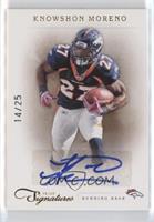 Knowshon Moreno #/25