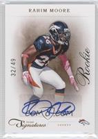 Rookie - Rahim Moore #/49