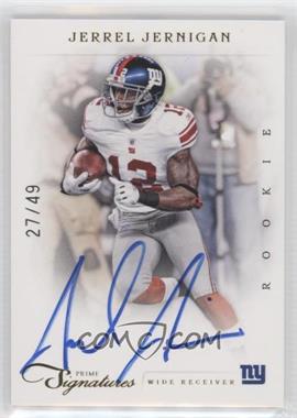 2011 Panini Prime Signatures - [Base] - Gold Signatures #242 - Rookie RPS - Jerrel Jernigan /49