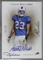 Rookie - Aaron Williams [Noted] #/25