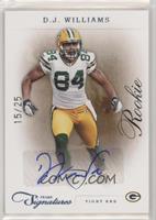 Rookie - D.J. Williams #/25