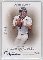 John Elway #/49