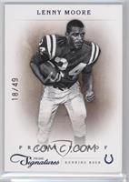 Lenny Moore #/49