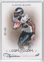 LeSean McCoy #/49