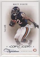 Matt Forte #/49