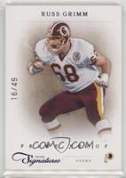 Russ Grimm #/49