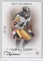 Troy Polamalu #/49