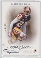 DeAngelo Hall #/49