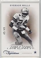 Everson Walls #/49