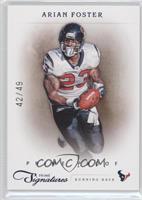 Arian Foster #/49