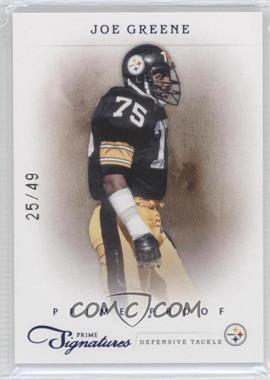 2011 Panini Prime Signatures - [Base] - Prime Proof Blue #96 - Joe Greene /49