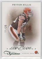 Peyton Hillis #/25