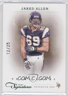 2011 Panini Prime Signatures - [Base] - Prime Proof Green #83 - Jared Allen /25