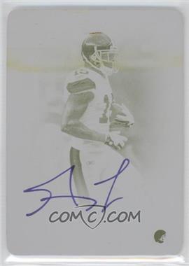 2011 Panini Prime Signatures - [Base] - Printing Plate Yellow Signatures #239 - Rookie RPS - Greg Little /1