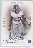 Rookie - Greg Jones #/199