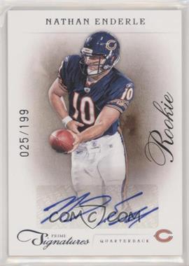 2011 Panini Prime Signatures - [Base] - Silver Signatures #203 - Rookie - Nathan Enderle /199