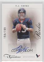 Rookie - T.J. Yates #/199